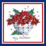 Colander Poinsettias